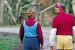 image of two senior citizens walking