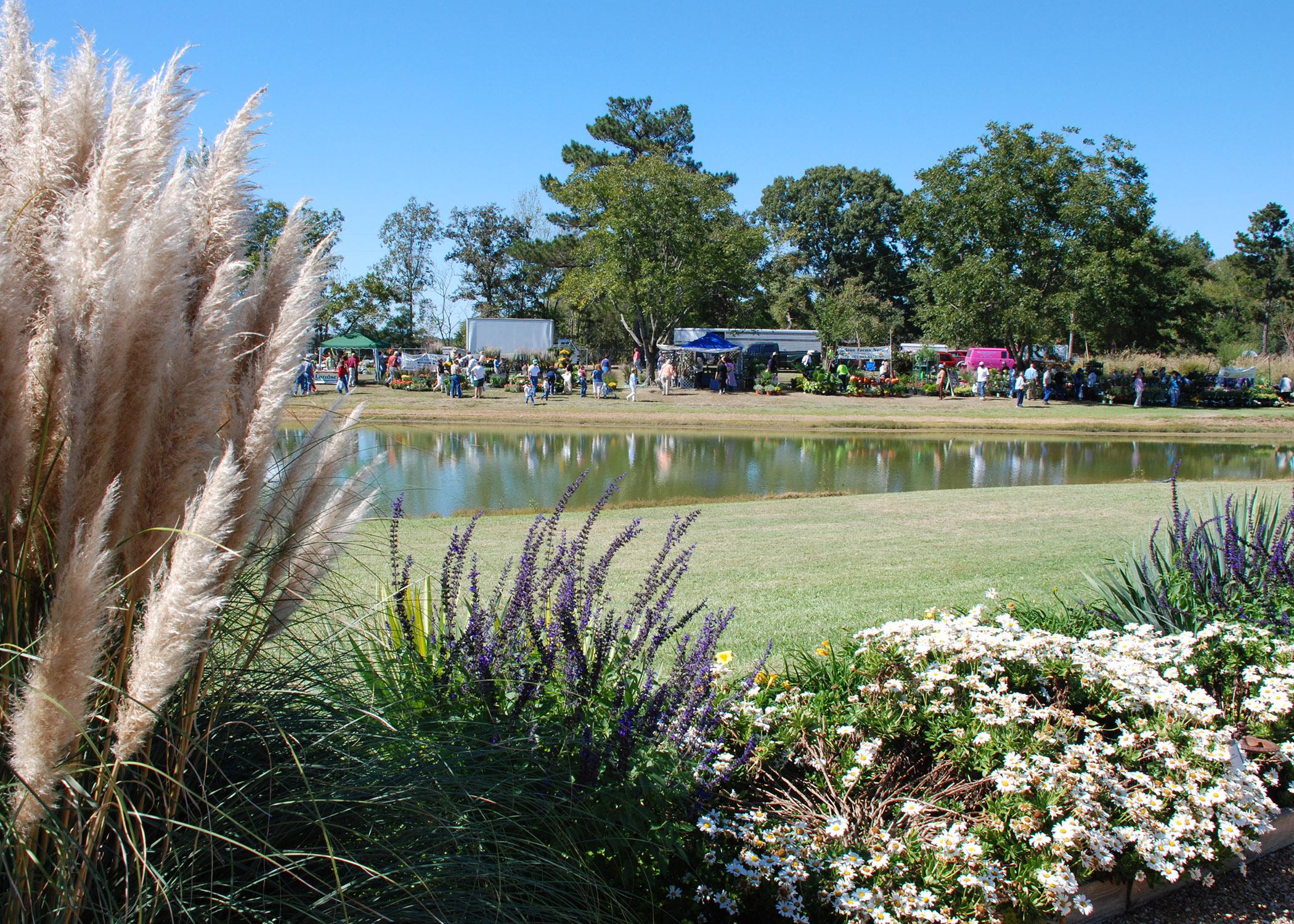 This 3-acre garden site at MSU's Truck Crops Branch Experiment Station in Crystal Springs will host the Fall Flower and Garden Fest Oct. 5 and 6. A complementary event is the Ornamental Horticulture Field Oct. 4 at the South Mississippi Branch Station in Poplarville. (Photo by MSU Ag Communications)