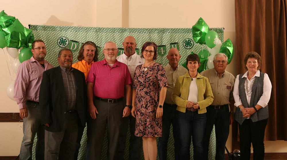 DeSoto County 4-H volunteers at the 2019 Awards Ceremony.