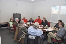 The sweet potato commodity group developed three research needs to present to MSU's Extension and research personnel. (Photos by Bob Ratliff)