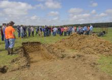 More than 50 junior high and high school students across the state participated in the Mississippi FFA/4-H State Land Judging Contest March 24, 2015. The competition was held at the Mississippi State University Coastal Plain Experiment Station in Newton, Miss. (Photo by MSU Ag Communications/Kevin Hudson)