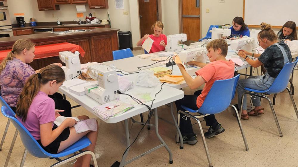 Rag Quilt Sewing Class