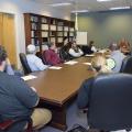 A group of sweet potato growers was among more than 230 commodity producers in northeast Mississippi who shared their research and outreach needs with Mississippi State University specialists, researchers and administrators during the annual Producer Advisory Council meeting Feb. 18 in Verona, Mississippi. (Photo by MSU Extension Service, Kevin Hudson)